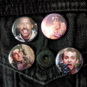 Ghostbusters Movie (1984) 1&quot; Pin Back Button