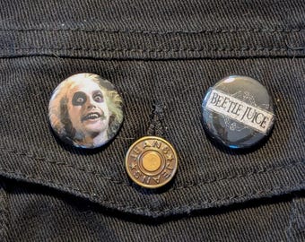 Beetlejuice (1988) | 1" Pin Back Button