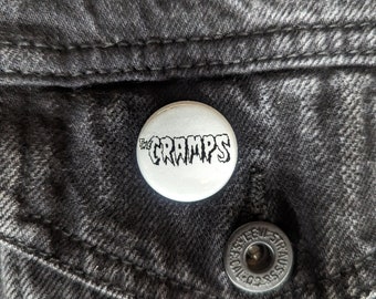 The Cramps 1" Pin Back Button