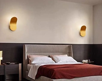 Modern Curved Wall Light - wall lighting - wall lamp - vanity light fixture, wall sconce, wall lamp, wall light, small wall lighting - LED