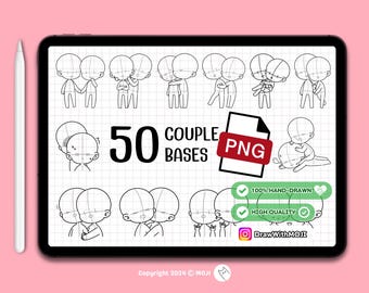 50 Chibi Couple PNG, Chibi character, Anime, Figure, Brushes, Chibi, Twitch Emotes, Discord, couple, love, valentine