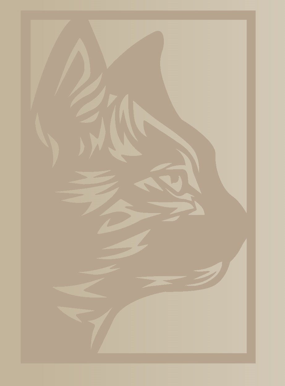 Cat Multilayer Svg/cat Cut File/ 3D Layer/plywood Cutting/ Paper ...
