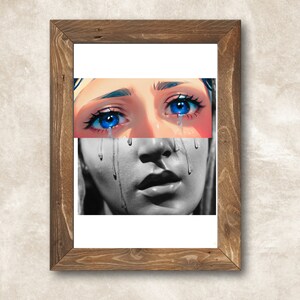 Crying Mary Art