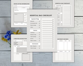 Medical Binder Printable: Digital Health Tracker (PDF)