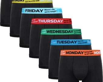 Pack of 7 boxer shorts men's boxer shorts cotton underwear underwear boxers