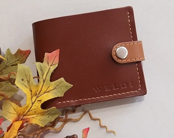 Women's wallet, beautiful leather wallet, small leather wallet, brown women's wallet,multicolor women's leather wallet.