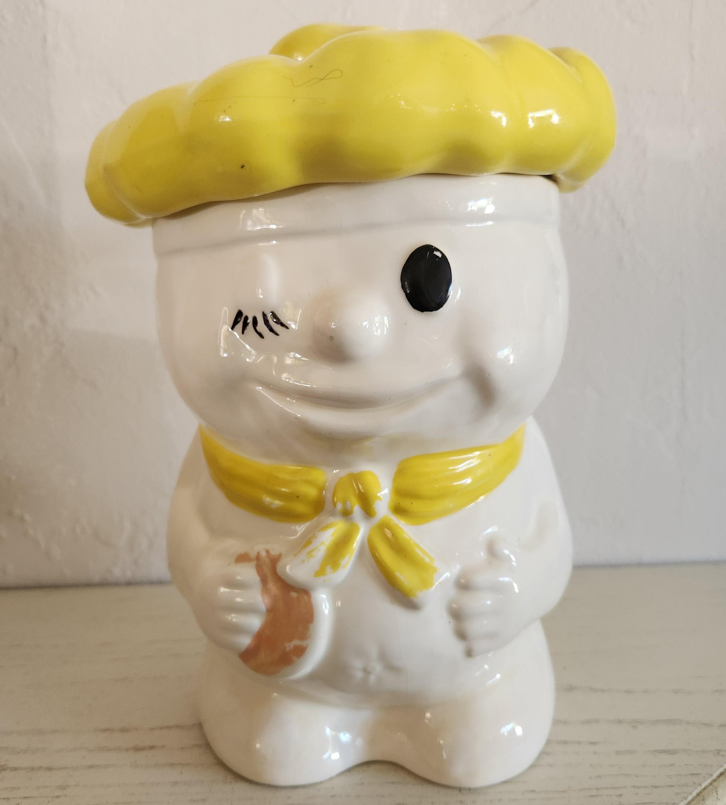 Pillsbury Doughboy Cookie Jar - Etsy