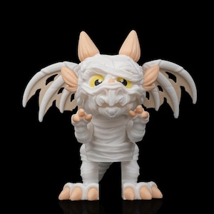 Mummy Dragon | Halloween Dragon Figurine | 3D Printed Collectible with Spooky Themed Base