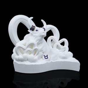 Taurus Statue | Hand-Painted Astrology Decor | Unique Horoscope Gift