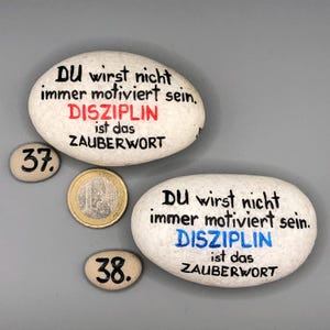 Mutmachersteine Sport Team Läufer Lebensweisheit Glücksbringer Handschmeichler Motivation Erfolgsbringer Geschenk Spruch handbemalt