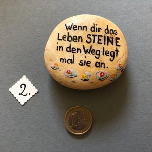 Spruchstein: Du suchst was besonderes für einen Freund oder eine Freundin, dann bist du hier genau richtig. Unikat Liebe Glück Freude Sonne