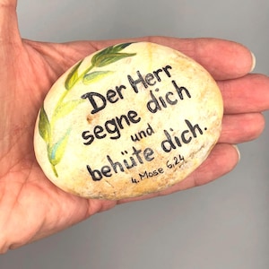 Konfirmation Kommunion Geschenk Unikat handbemalt einzigartig Liebe Glück Freude Gesundheit Geschenk Gott