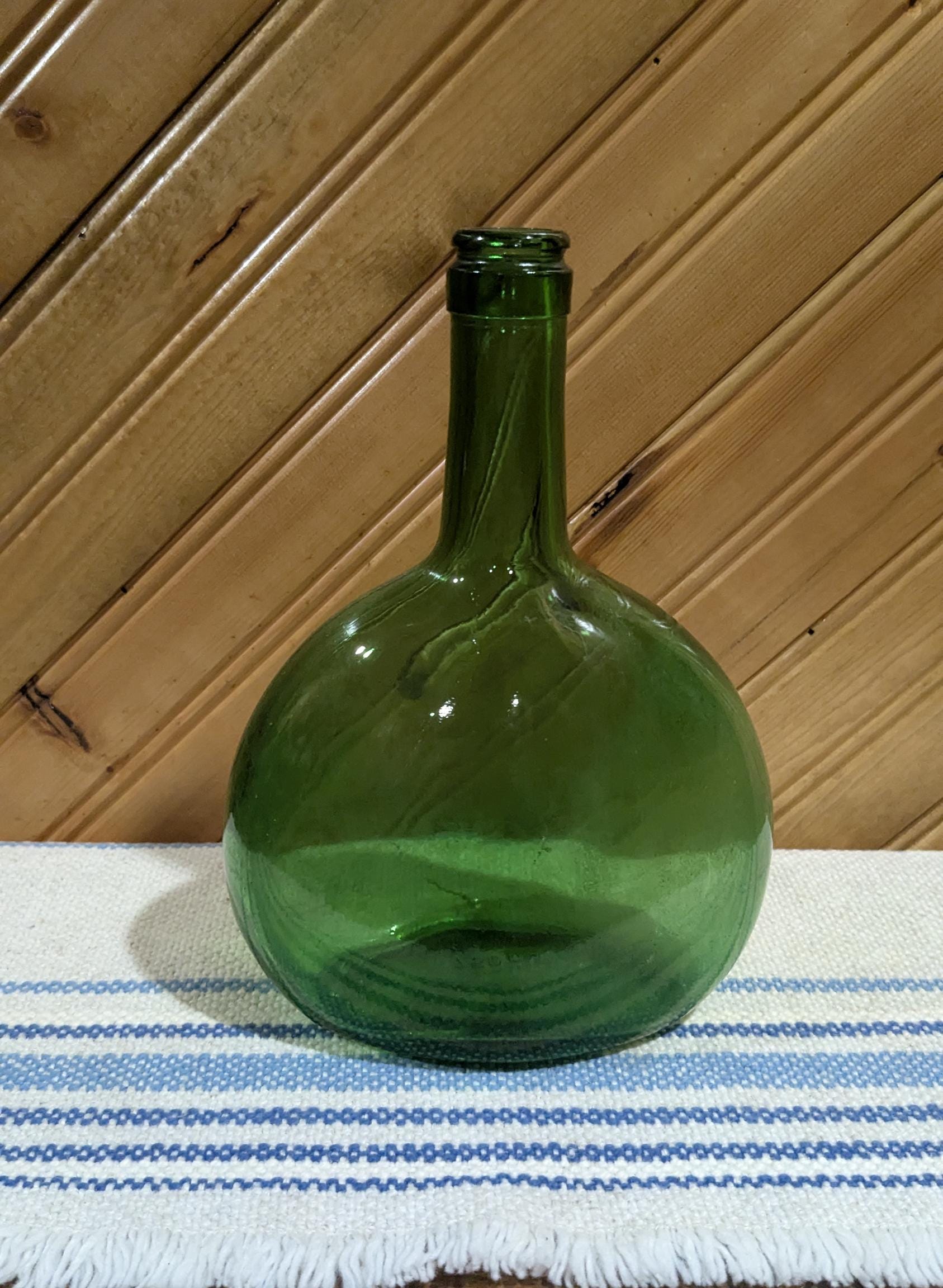 緑色のガラス瓶 - Etsy 日本