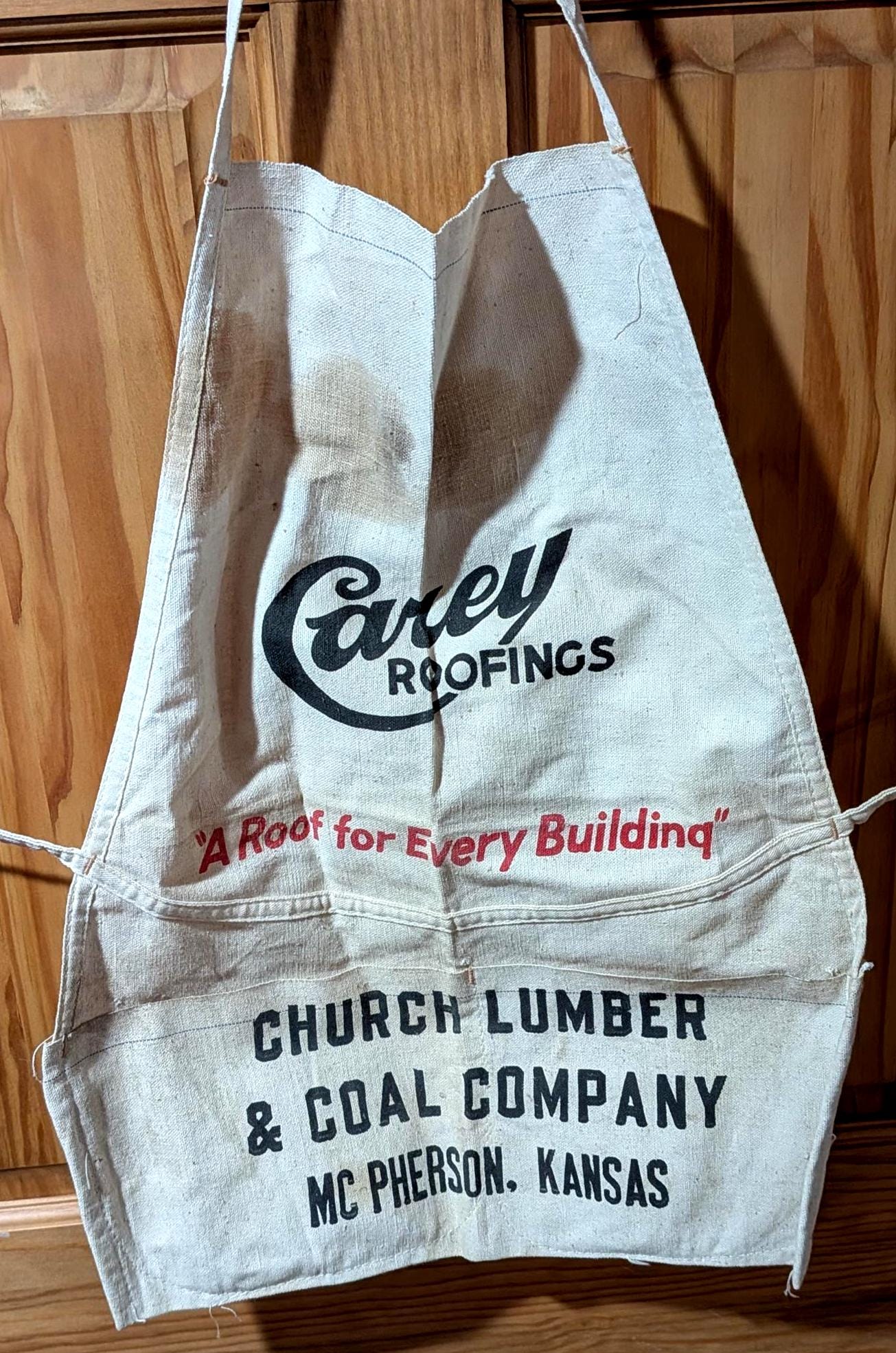 Vintage Lumber Yard Apron - Etsy