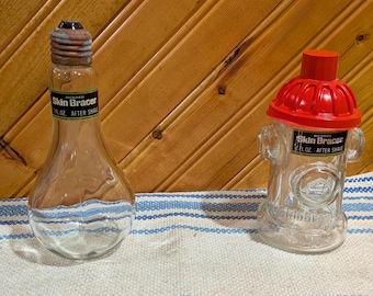 Vintage, Mennen Skin Bracer After Shave bottles