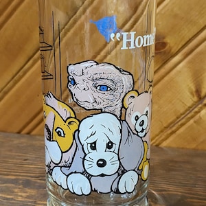 E.T Home, verre de collection Pizza Hut.
