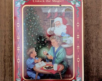 Vintage Holiday Oreo Cookie Tin