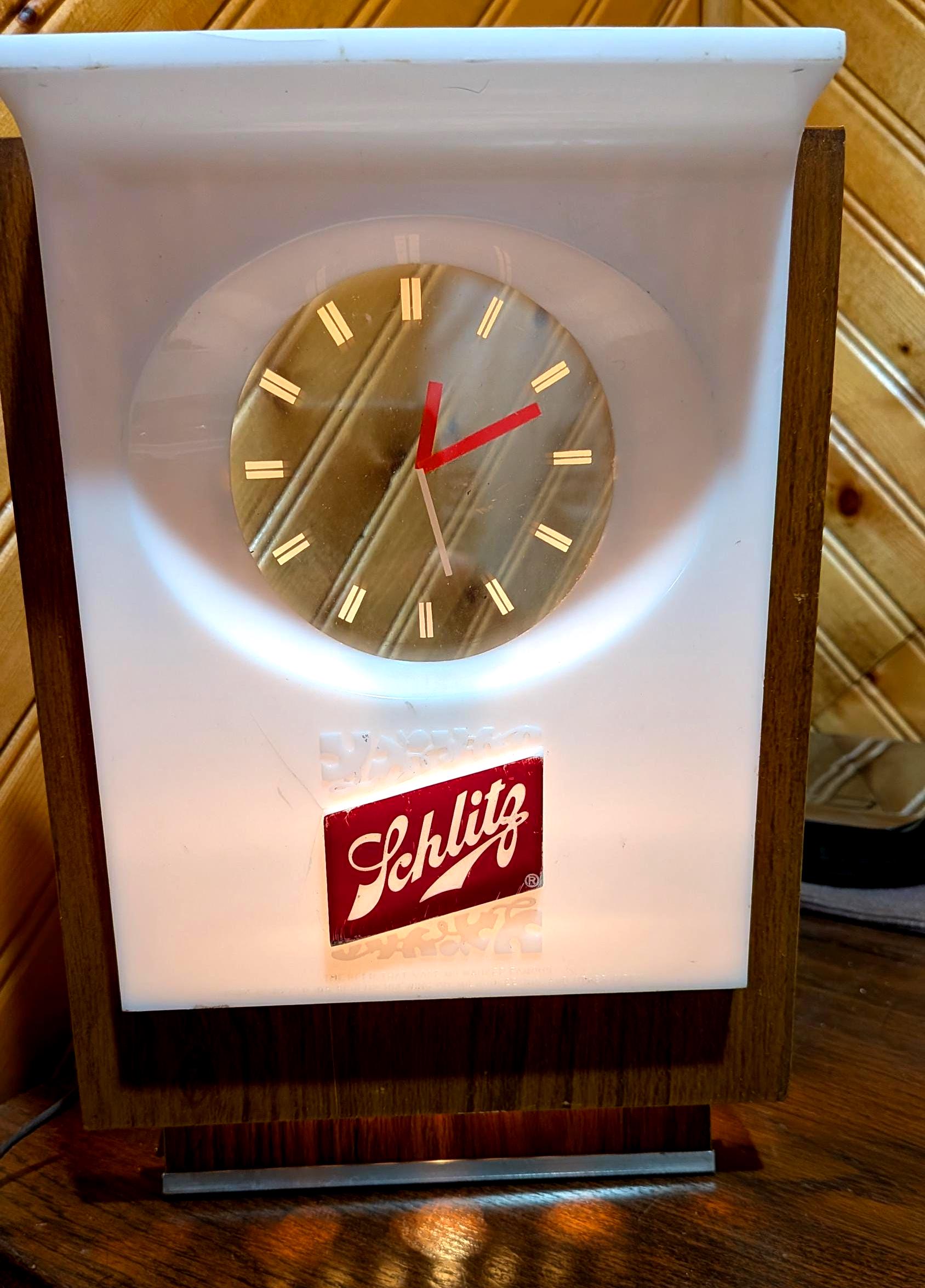Schlitz Beer Clock - Etsy