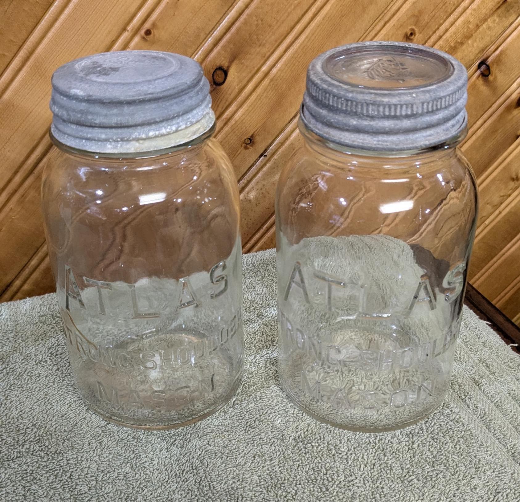 ヴィンテージ アトラス E-Z シール ジャー：1920～30年代のワイヤー