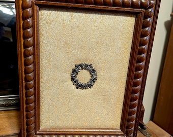Vintage Mele Musical Jewelry Box Cabinet - Wood Upright Armorer - Necklace Hooks & Ring Roll - 1970s Boho Dresser Decor