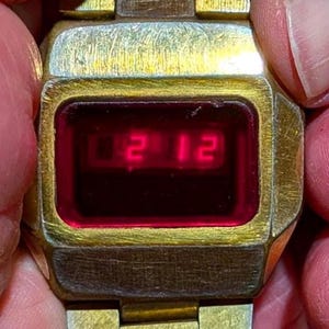 70s digital watch - Etsy 日本
