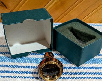 Vintage Van Cort Private Eye Spy Polemoscope Viewer, Woodgrain