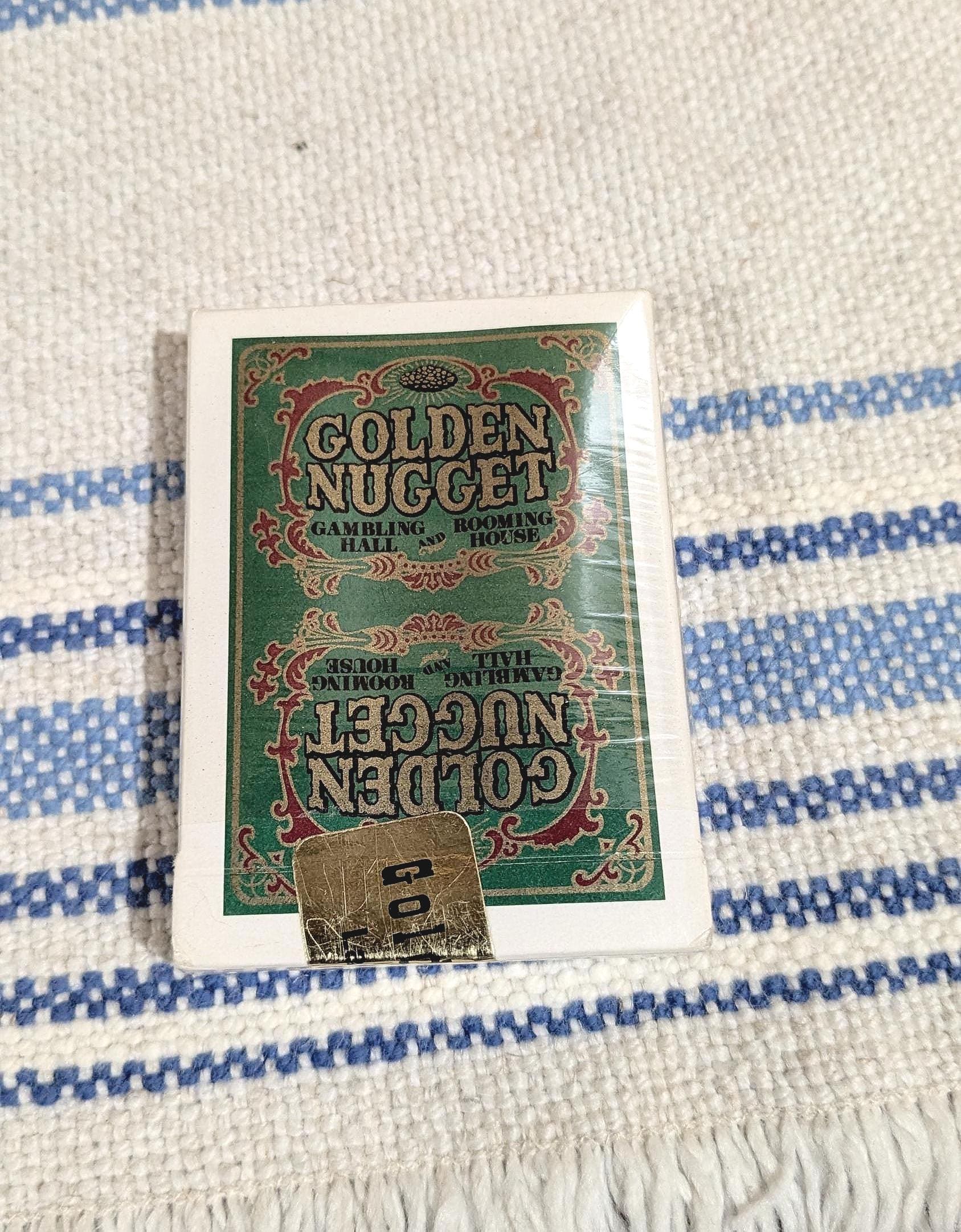Vintage Golden Nugget Casino Playing Cards - Sealed in Box - Etsy