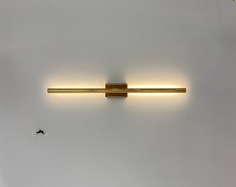 Frame Sconce, Led Wall Light, Wall Sconce, Modern Sconce, Bedroom Sconce, Contemporary Sconce, Battery Operated Wall Sconce, Bathroom Sconce