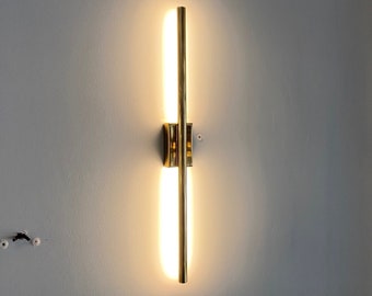 Minimalist Sconce, Led Wall Sconce, Modern Sconce, Bedside Wall Lamp, Contemporary Wall Sconce, Led Wall Light, Battery operated Wall Sconce