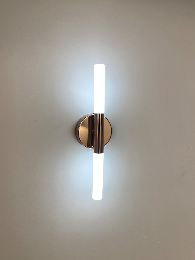 unique wall sconce, modern wall sconce, wall decoration, bedroom sconce, elegant sconce, contemporary sconce, wall design, bedside sconce Rose gold