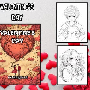 Valentine&#39;s Day Coloring Book: 40 Charming Illustrations