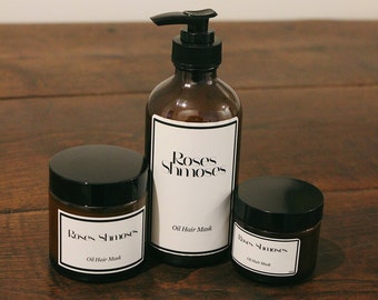 100% Natural Oil Hair Mask