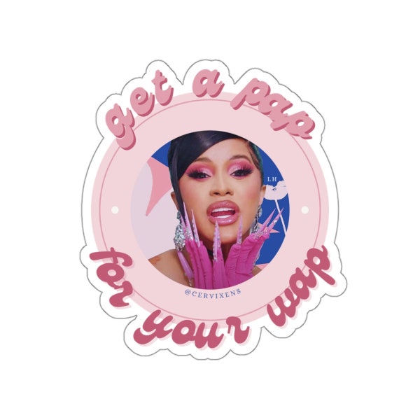 pap for your wap! (sticker)