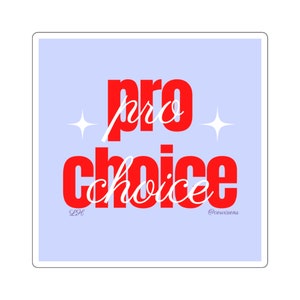 pro choice (sticker)