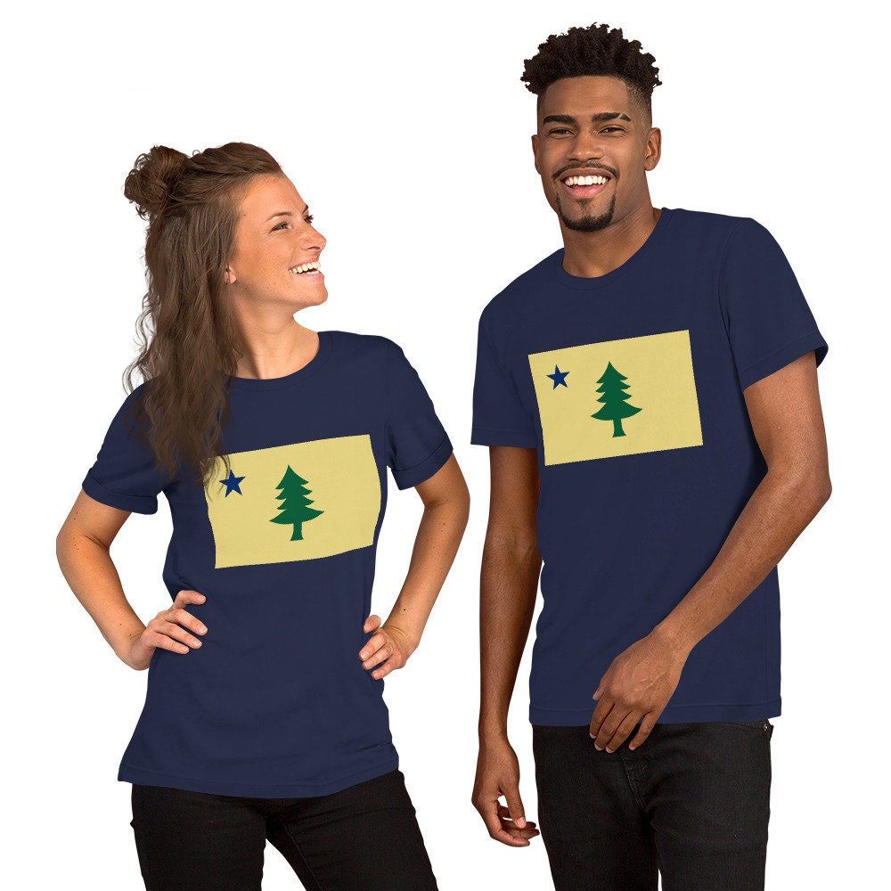 Maine State Flag Unisex t-shirt