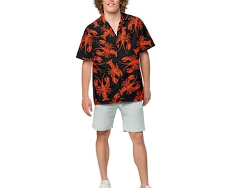 Red Lobster Unisex button shirt