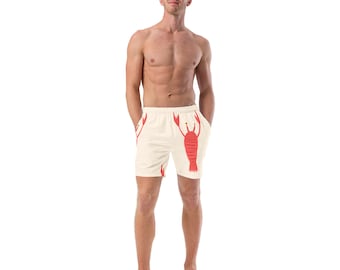 Lobster trunks Men's swim trunks