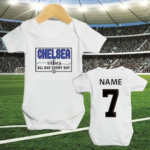 Personalized baby clothing, Cute and soft football inspired sleepsuit, personalized football vest for babies or newborn, newborn gift.