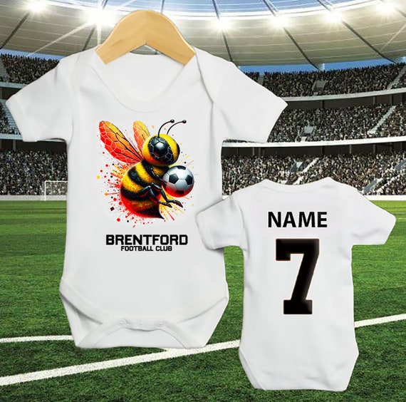 Brentford Away Kit Brentford Baby Kit Personalized Baby Clothing