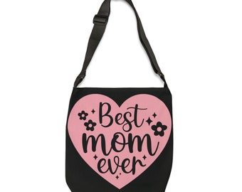 Borsa tote migliore per la mamma di sempre, borsa tote regolabile, regalo per la mamma, felice festa della mamma, regalo di compleanno per la mamma, regalo per la nuova mamma, borsa tote promozionale