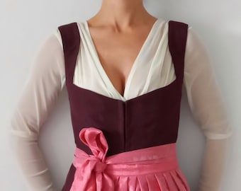 Dirndlbluse Tendresse / Dirndlbluse langarm / Oktoberfest / INNA / deutsche trachtenbluse lang