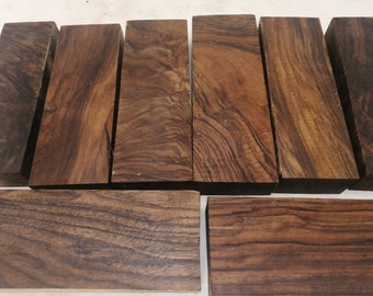 Walnut wood block, knife handle, patterned walnut wood piece, walnut slice, walnut wood for epoxy, walnut slab, walnut resin