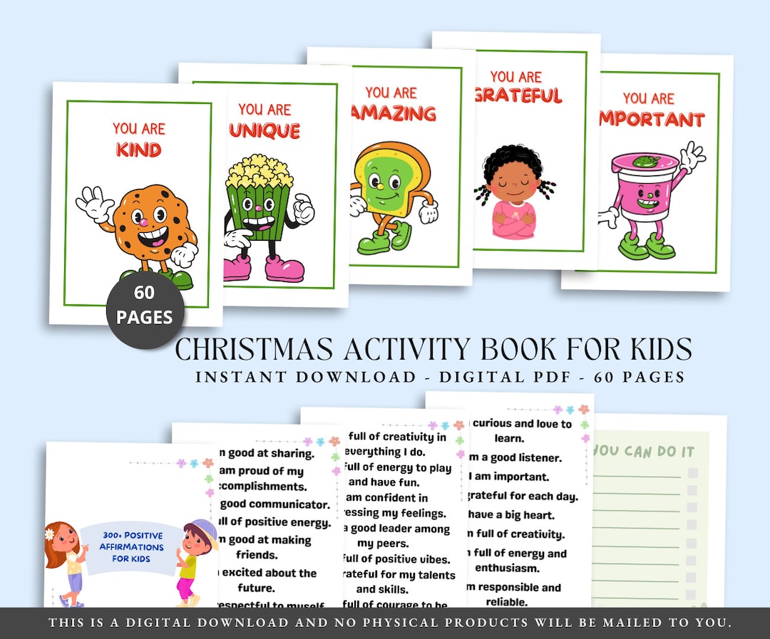 POSTIVE AFFIRMATION CARDS, Printable Affirmation Cards, Positive ...