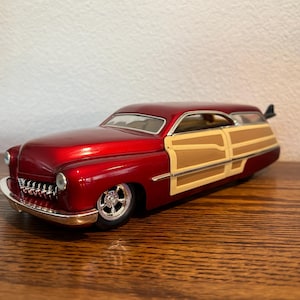 Hot Wheels Custom Merc Woody “Elwoody” Wagon Surf Wagon Lowrider