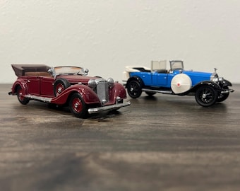 1935 MERCEDES-BENZ 770K 1/24 スケール 赤と黒 FRANKLIN MINT 1935 MERCEDES BENZ 770 K GROSSER 1:24 SCALE