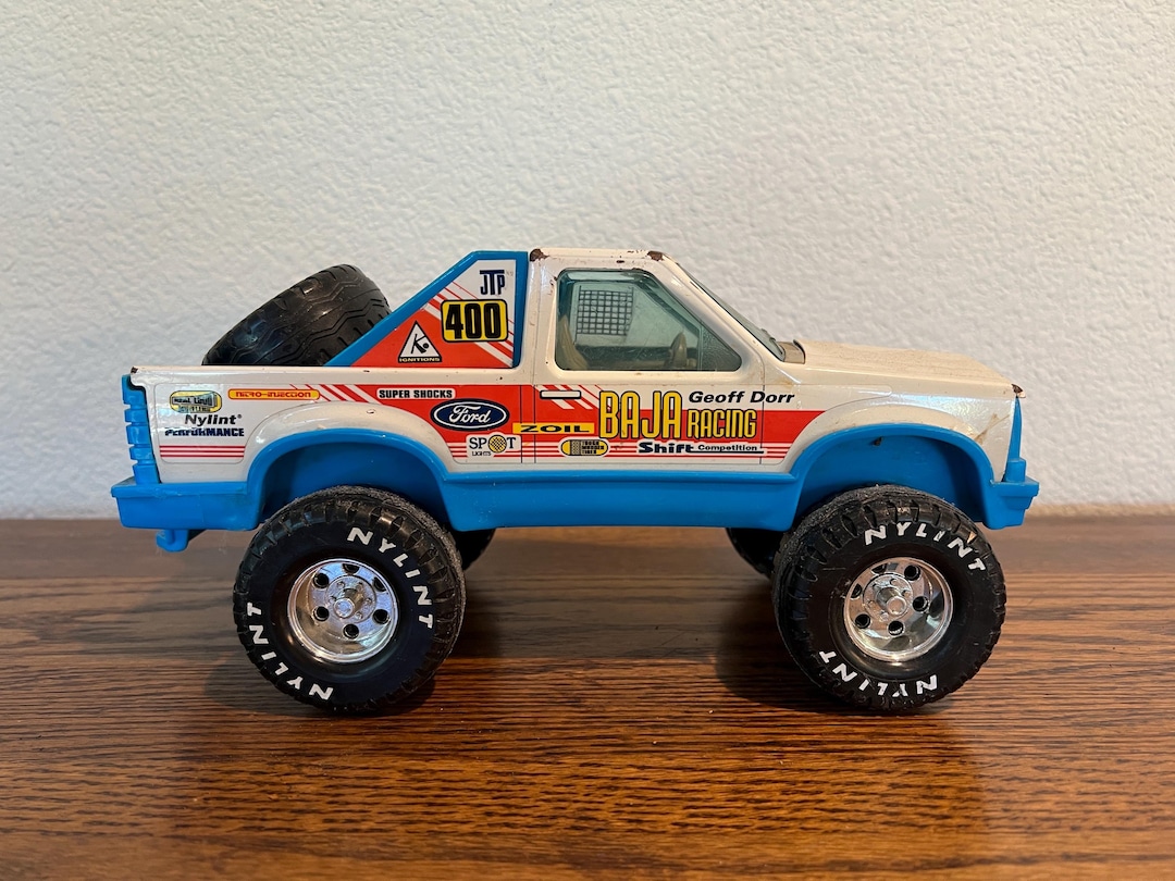 Vintage Nylint Baja Racing Pressed Steel Truck – Rockford Illinois