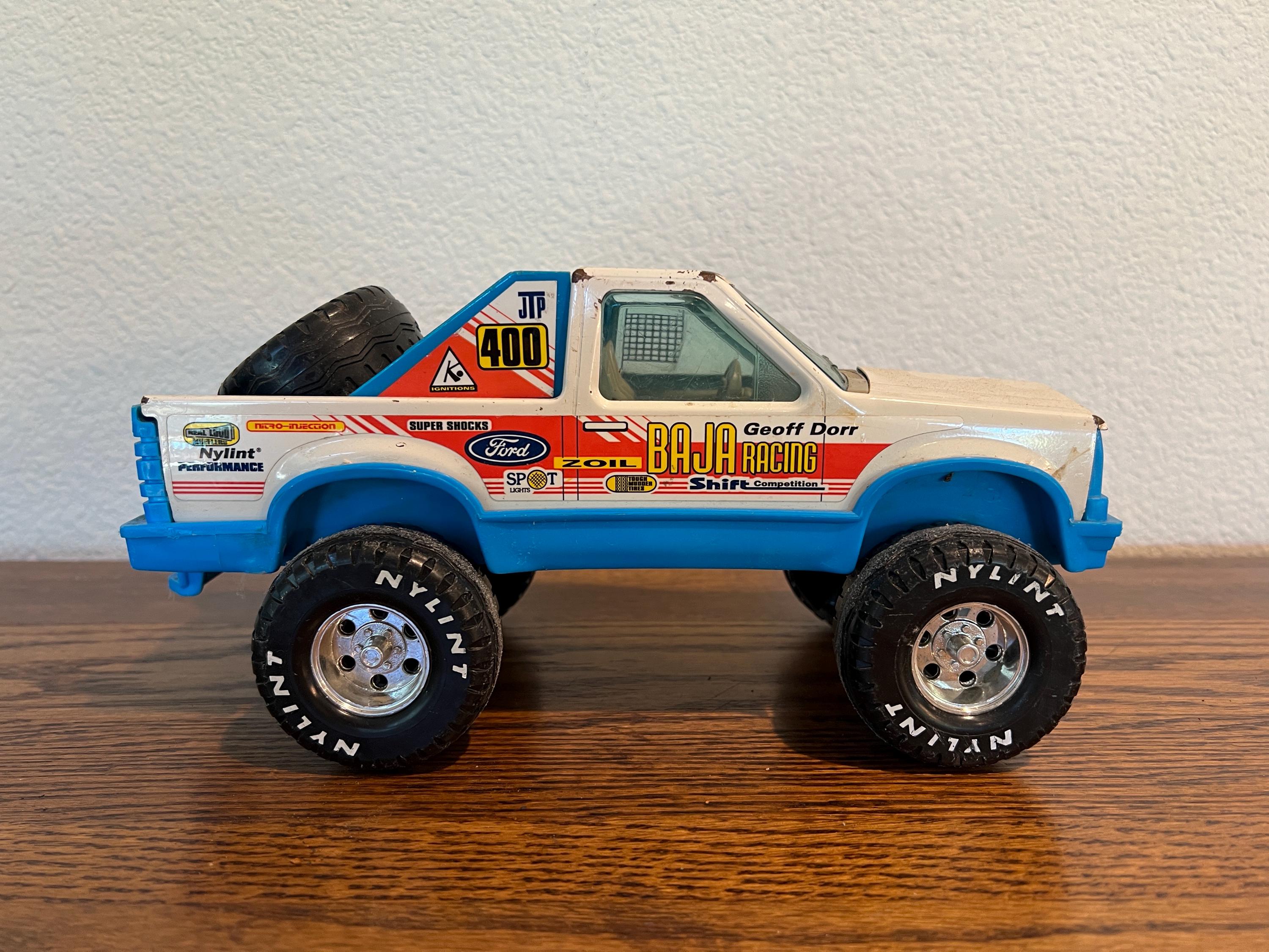 Vintage Nylint Baja Racing Pressed Steel Truck – Rockford Illinois