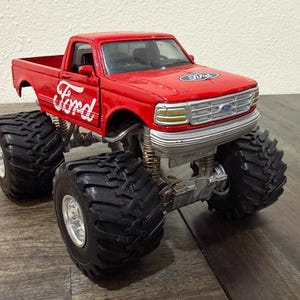 Ford F-150 Monster Truck Diecast 1:32 Scale – Red Pickup - Etsy