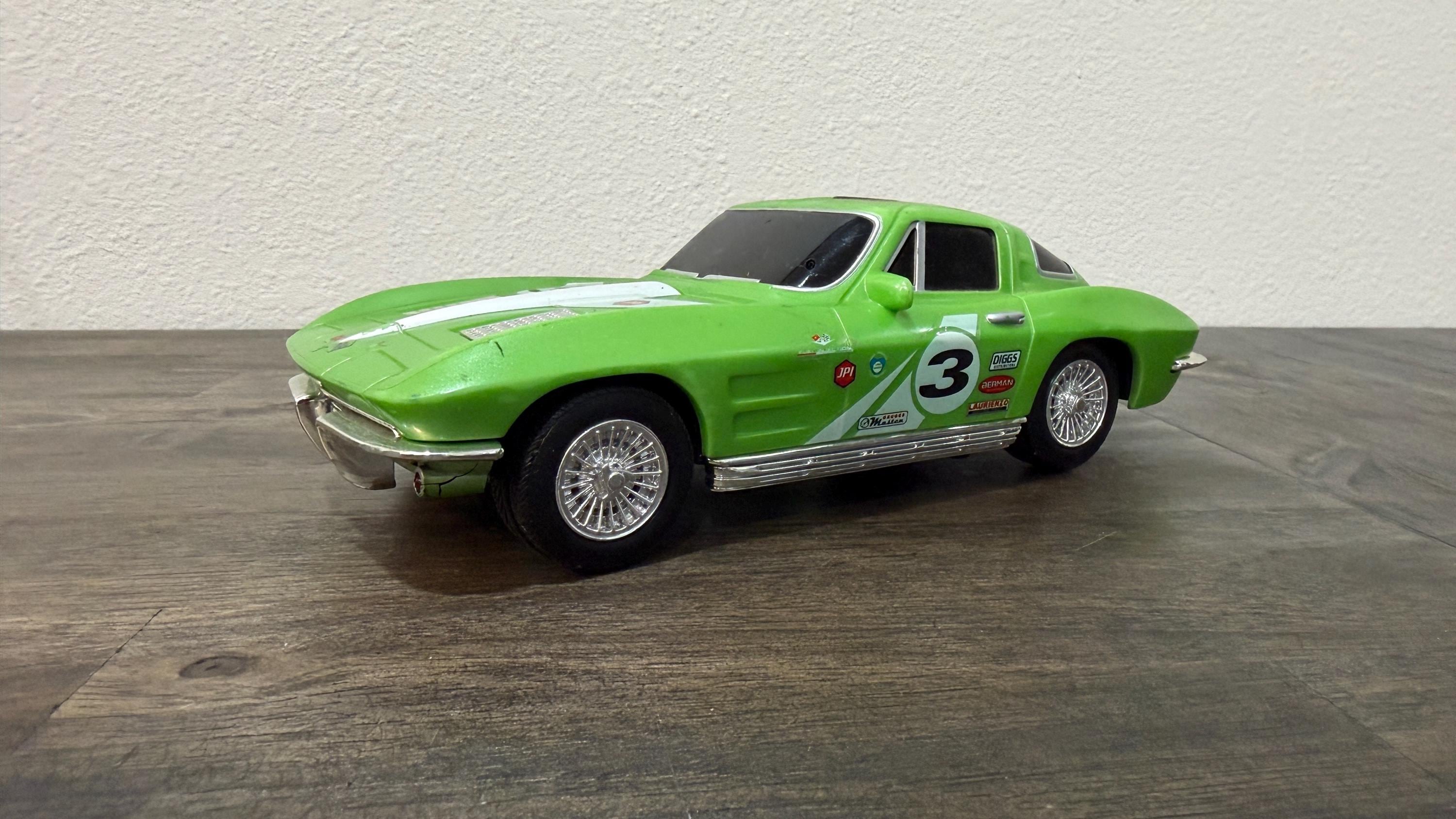 Vintage RC 1963 Corvette Stingray Green – JAKKS Pacific Plastic