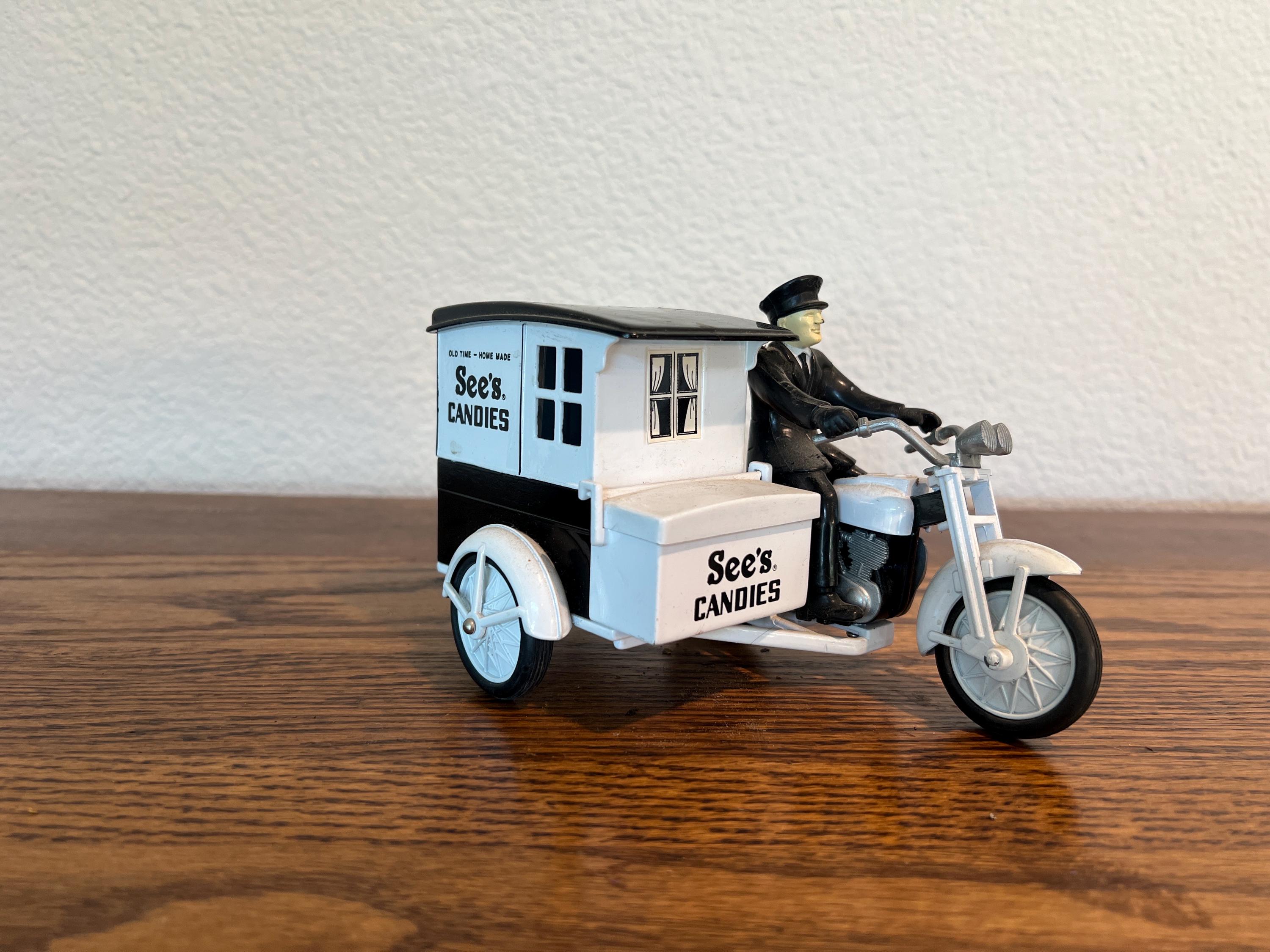See's Candies Motorcycle With Sidecar Trailer - Etsy